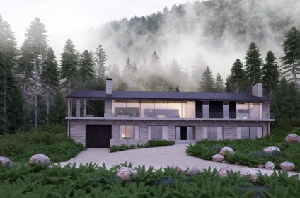 Graceful Contemporary Home in the Hills
